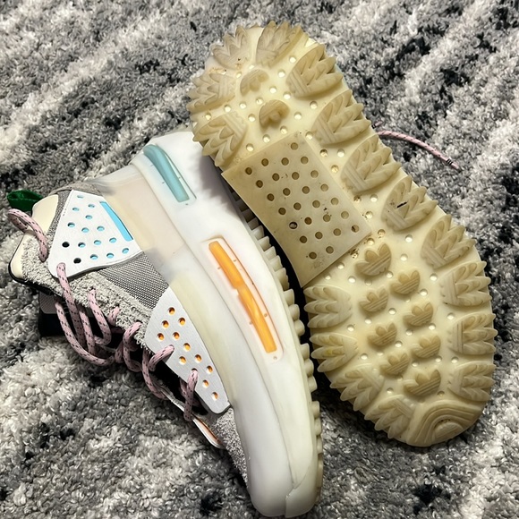adidas NMD S1 x Pharrell Williams Hu Clear Pink/Core White/Cream... - Picture 9 of 10